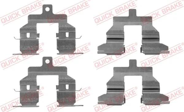 Accessory Kit, disc brake pad